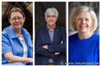 Officieel: deze drie kandidaten strijden om het rectorschap van de KU Leuven.