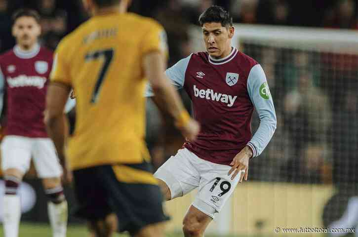 Edson Álvarez pierde fuerza en el West Ham United