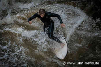 Surfwelle im Blaupark - Vorbild Müncher Eiskanal