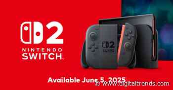 The Nintendo Switch 2 launches June 5 for less than you might expect