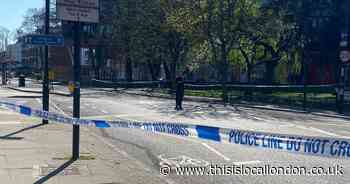 Two boys taken to hospital after double stabbing near college in Holloway