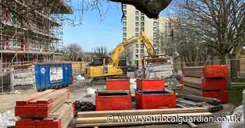 Demolition of Regina Road Croydon in full swing - but a  lot of work still to be done