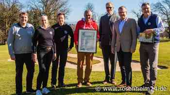 Zertifikat für Golfclub Maxlrain: Stolz auf „Juwel innerhalb der Gemeinde“