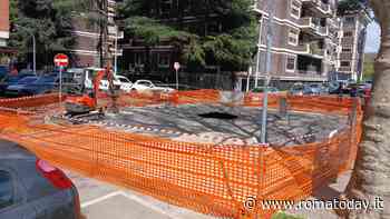 Appio Latino, c’è una nuova voragine in via Nocera Umbra