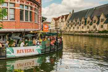 Eerste zomerbar van Gent is officieel geopend, met terrasverwarmers en een dikkere non-alcoholische kaart