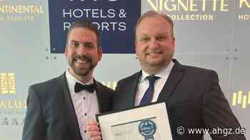Wegen Talentförderung: Christian Schmidt von IHG ausgezeichnet