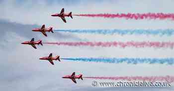 Red Arrows will return to the North East as full list of appearances announced for 2025