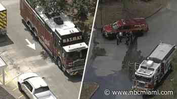 Hazmat response at Miramar school for staffers who were ill after student brought pills