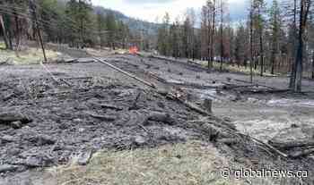 Massive mudslide closes Westside Road in Okanagan