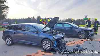 Kreuzungs-Crash bei Reichertsheim fordert einen Verletzten