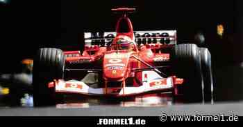 Besonderer Formel-1-Ferrari von Michael Schumacher wird versteigert