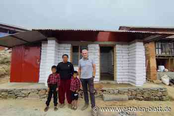 Bad Oeynhausen: Andreas Lehnen sammelt Spenden für Hausbau in Nepal