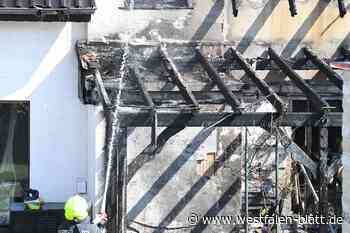 Polizei beschlagnahmt Haus nach Brand