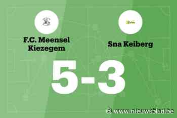 Hendrickx scoort drie keer voor Meensel-Kiezegem in wedstrijd tegen SNA Keiberg