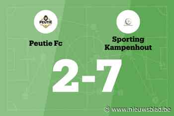 Kampenhout B overklast FC Peutie