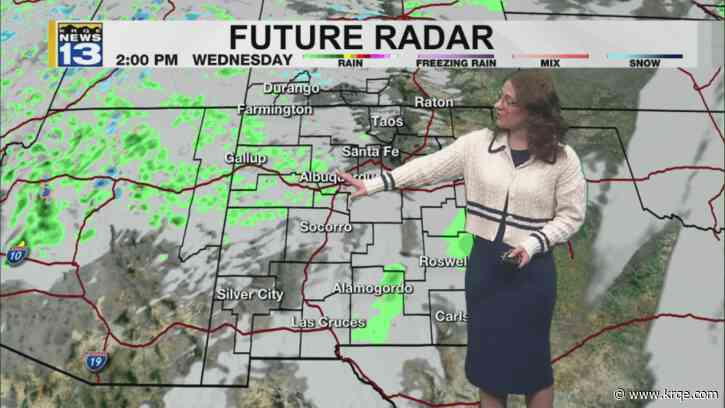 Cooler and rainier weather heading into the weekend