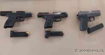 2 men charged after Calgary police seize large cache of drugs, guns, ammunition