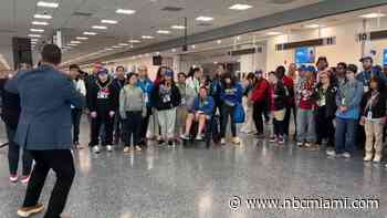 Children with special needs get tour of MIA during Autism Awareness Month
