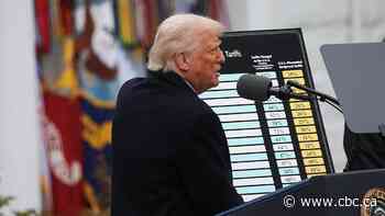 Trump speaking from White House about tariffs