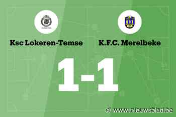 Winnende reeks van KSC Lokeren-Temse eindigt na wedstrijd tegen KFC Merelbeke B