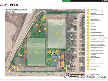 Norm Perry Park draft plan calls for reorienting fields