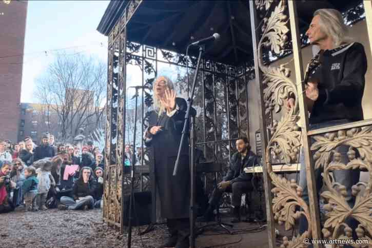 Patti Smith to Perform at Rally to Save New York’s Elizabeth Street Garden Park