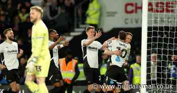 Derby County win condemns Hull City to yet more Championship relegation worry