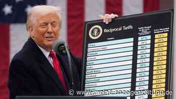 Trumps gewaltiges Zollpaket - 20 Prozent auf EU-Einfuhren