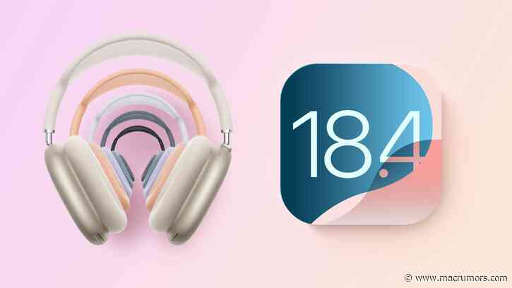 New AirPods Max Firmware Unavailable Due to iOS 18.4 Bug, Apple Says Update 'Coming Soon'