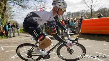 Visma im Flandern-Ziel düpiert: Nach Sturz: Pogacar bangt um deutschen Edelhelfer