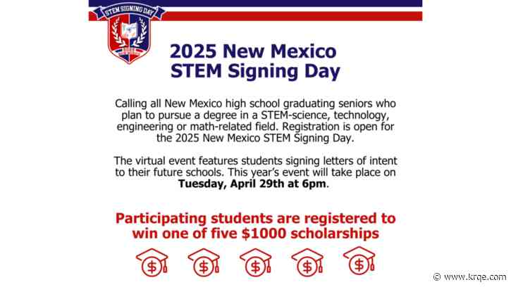 Registration opens for 2025 New Mexico STEM signing day