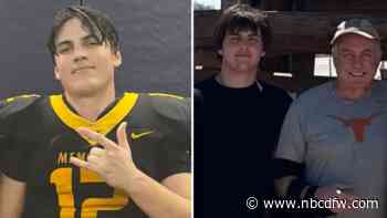 Man says son was stabbed in the heart at high school track meet, died in twin's arms