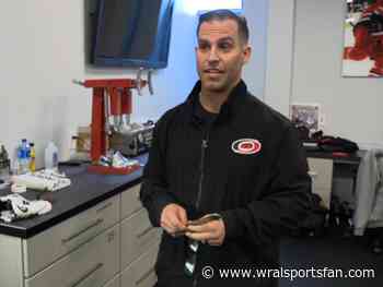 'A little emotional': Hurricanes equipment manager got seconds in goal, memory to last a lifetime