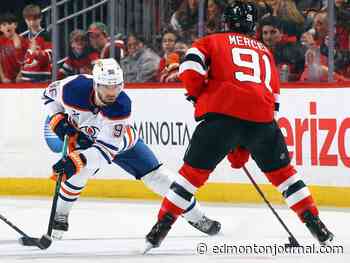 Jake Walman faces Sharks for first time since trade to Edmonton Oilers