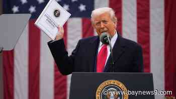 Trump unveils broad new tariffs, setting 10% baseline and higher rates on dozen of countries