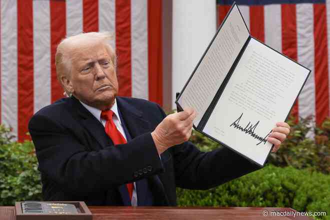 President Trump imposes reciprocal tariffs to match duties put on American goods by other countries