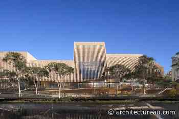 Design for Parramatta Riverside Theatres on exhibition