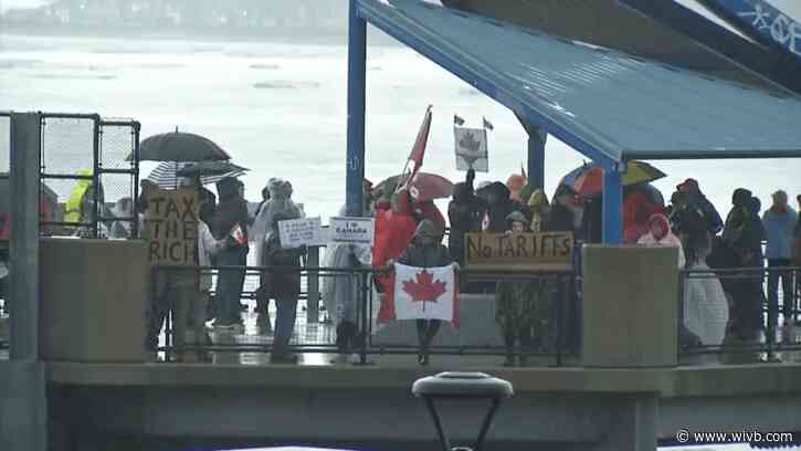 'Elbows Up': U.S.-Canada solidarity event hosted on both sides of border