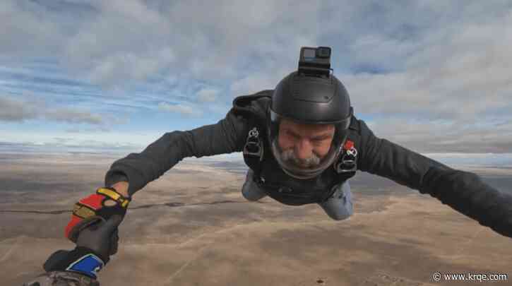New Mexico man celebrates his 55 years of skydiving with major feat