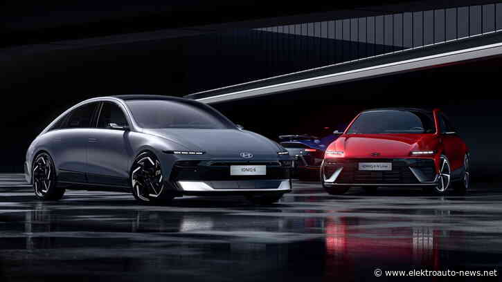 Hyundai Ioniq 6 mit neuem Design und sportlicher N-Line