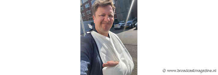 Klaas van Kruistum breekt bot tijdens opnames Klaas Kan Alles