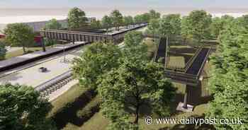 Huge zig-zag footbridge could leave people 'peering into homes' at North Wales seaside town