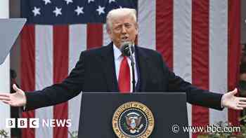 Watch: Key moments in Trump's 'Liberation Day' tariffs announcement