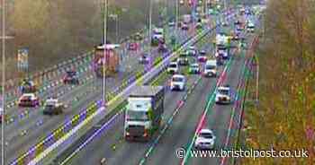 Live: M4 crash causes long delays near Bristol