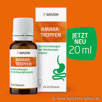 NEU:Amara-Tropfen als praktische 20-ml-Flasche erhältlich