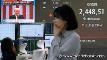 US-Zölle: Aktienkurse fallen nach Zoll-Schock weltweit – Dax startet deutlich im Minus