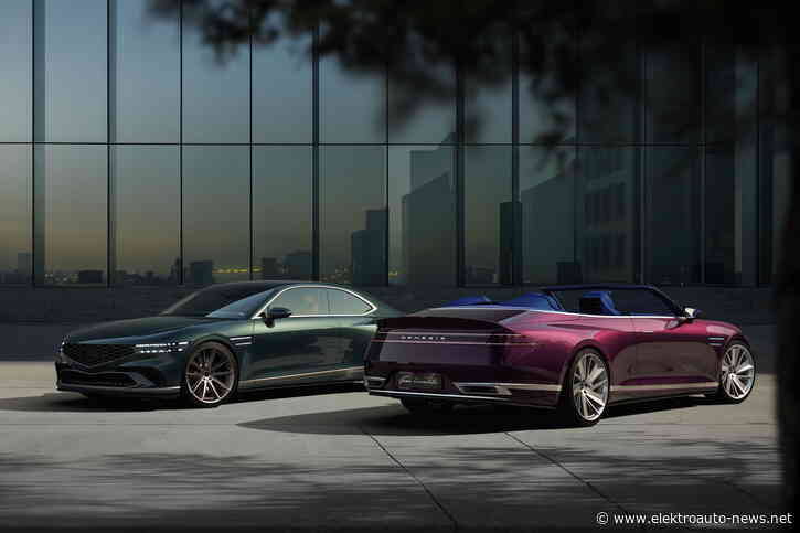 Genesis zeigt mit X Gran Coupé und X Gran Cabriolet seine neue Designrichtung