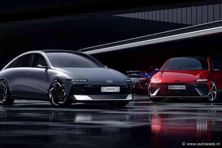 Hyundai Ioniq 6 gefacelift: totaal ander gezicht