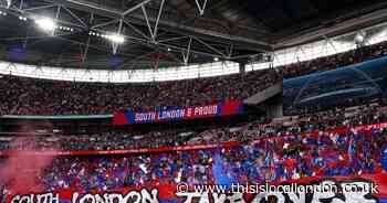 Crystal Palace supporters group Holmesdale Fanatics raise £12k for Wembley display