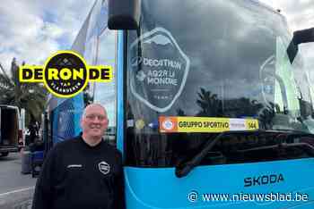 Beroepshalve bij Bpost, maar in zijn vrije tijd is Sven buschauffeur (en masseur) bij profploeg: “In augustus ben ik maar vier dagen thuis”